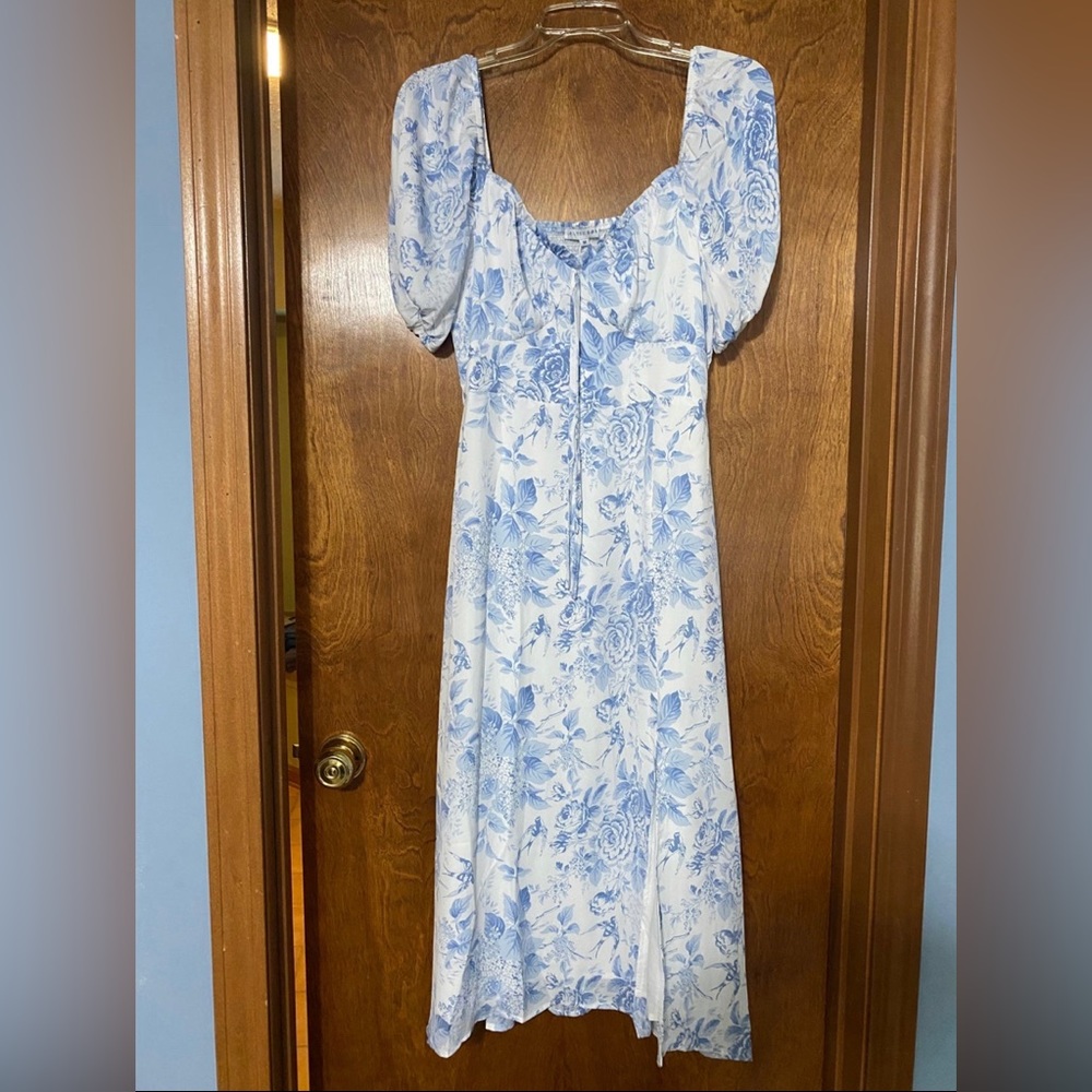 Baltic born floral midi dress